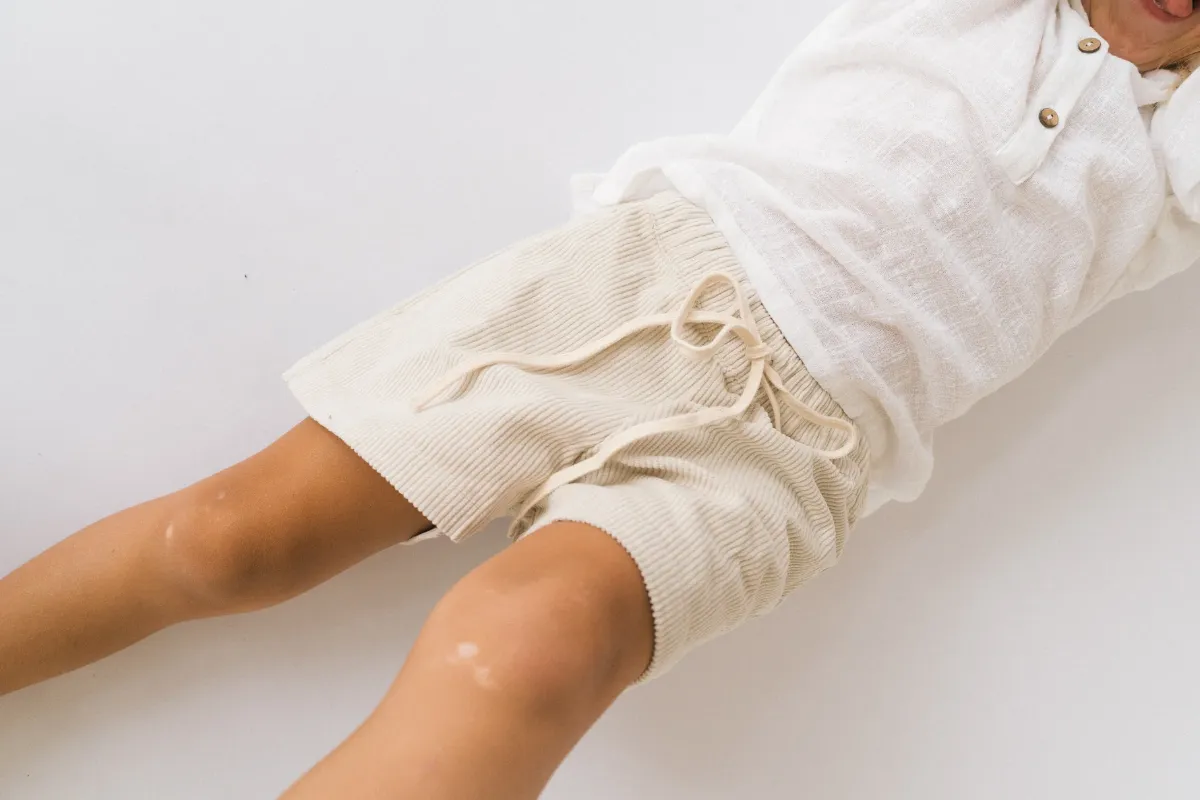 Bowie Shorts - Natural Cord