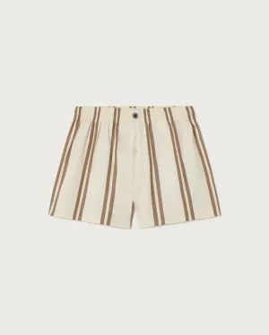 Boxer Shorts Brown Stripes