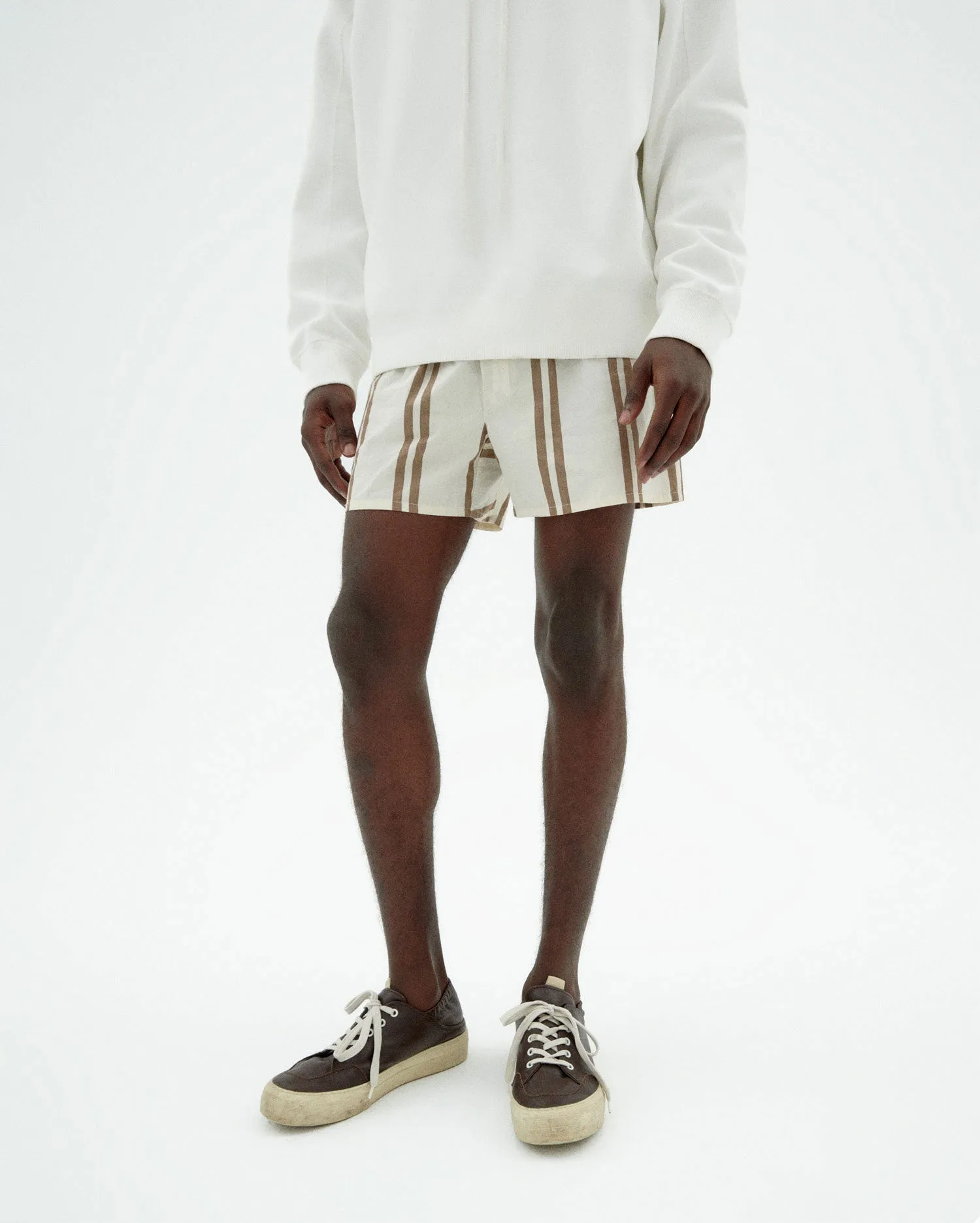 Boxer Shorts Brown Stripes