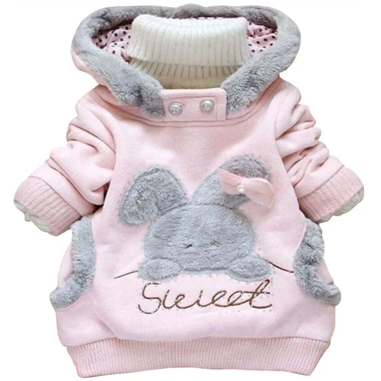 Boys Winter Jackets Coat Autumn Winter Kids Wool Outerwear Girl Coat Children Clothing Baby Clothes Hooded Boys Jackets