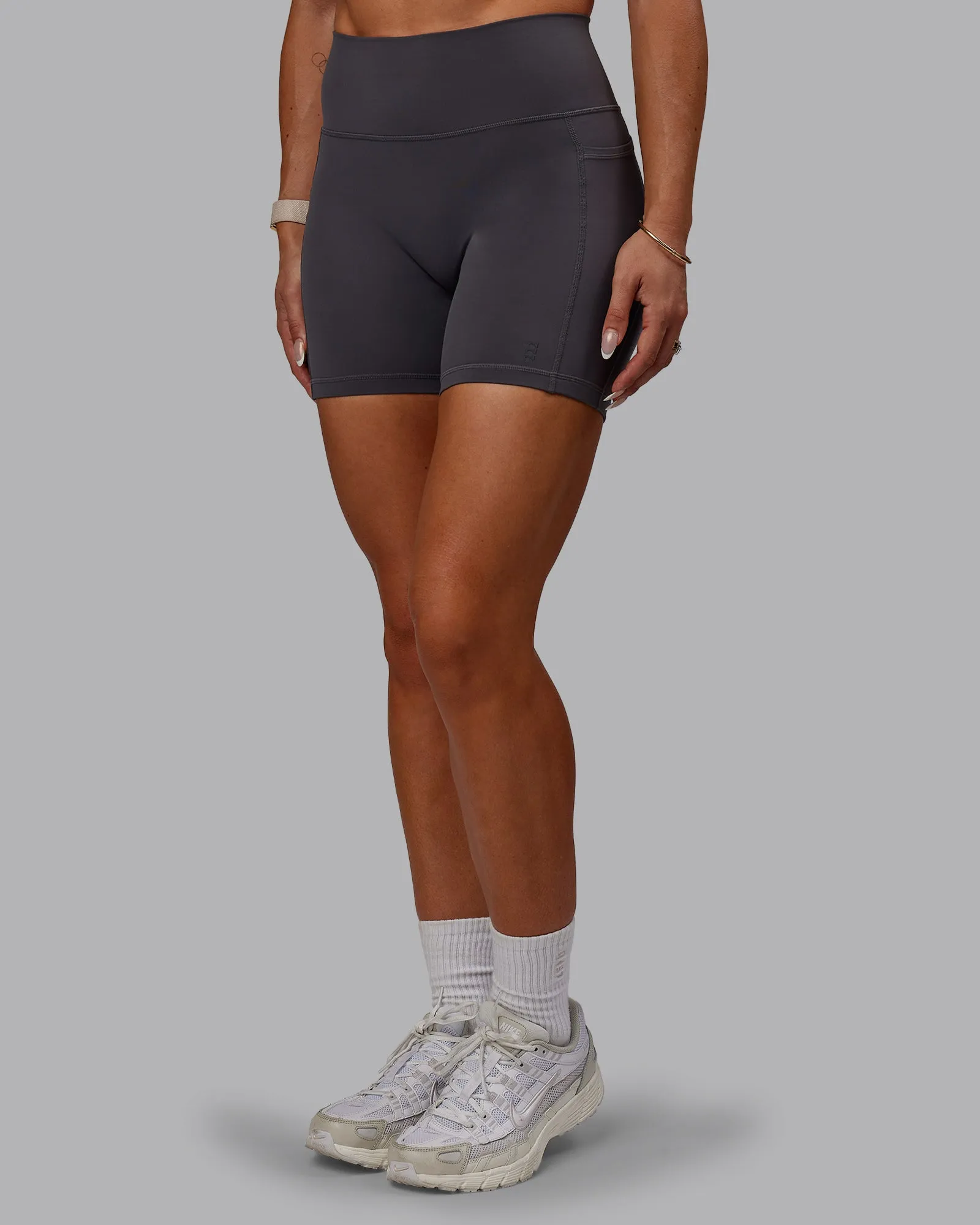 Bree Masters x Fusion Mid Short with Pockets - Stormy