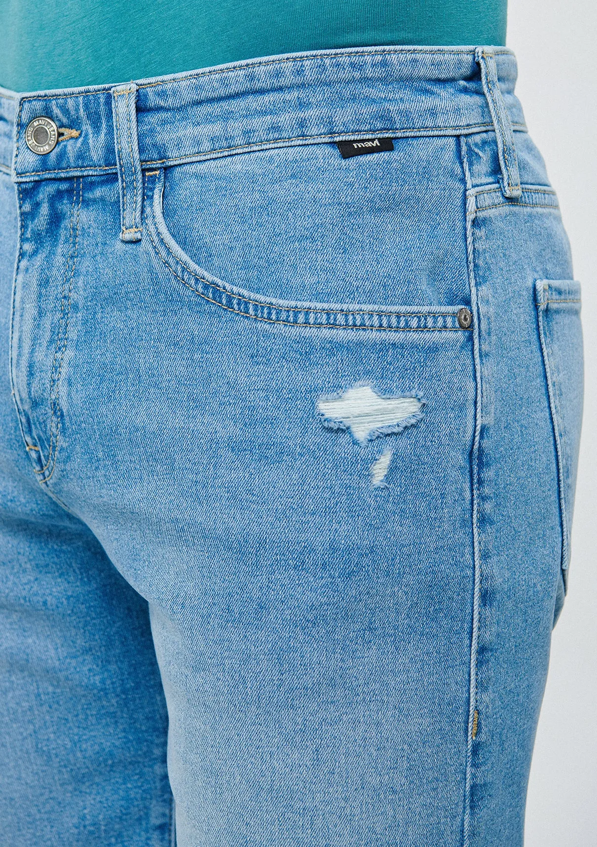 Brian Light Vintage Street Comfort Jean Shorts