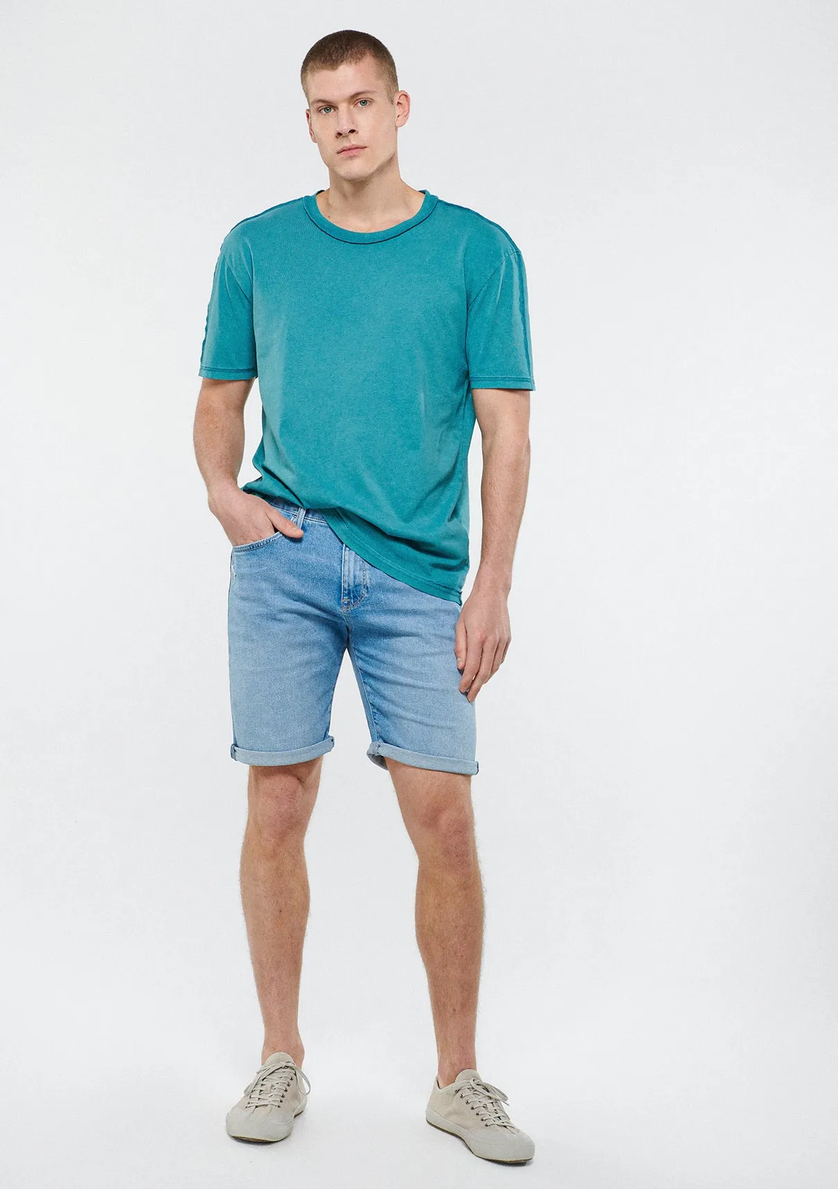 Brian Light Vintage Street Comfort Jean Shorts