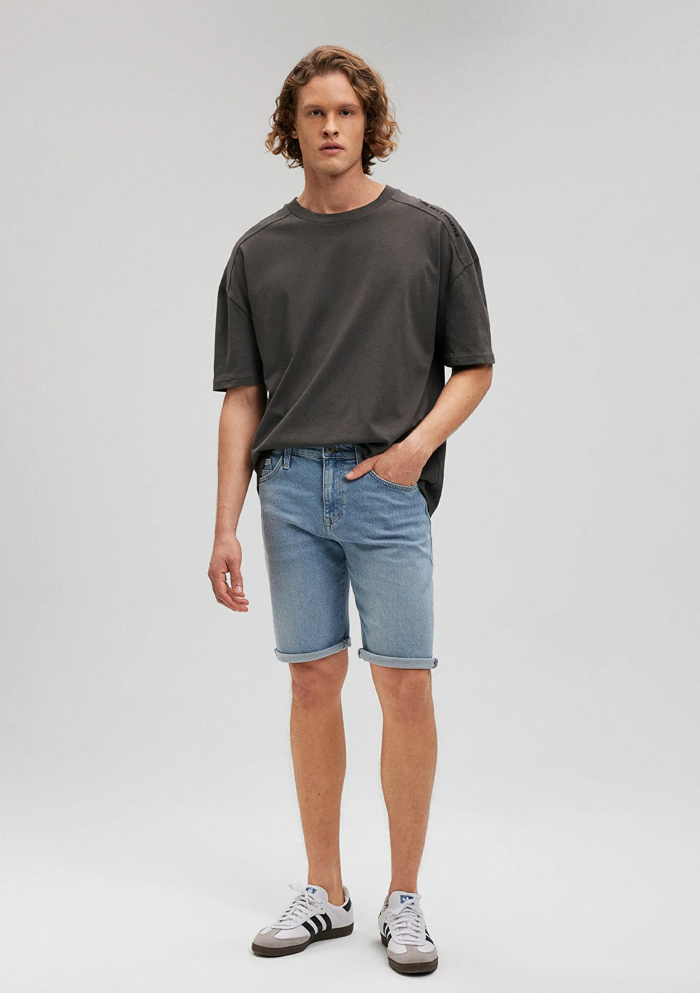 Brian Light Vintage Street Comfort Jean Shorts
