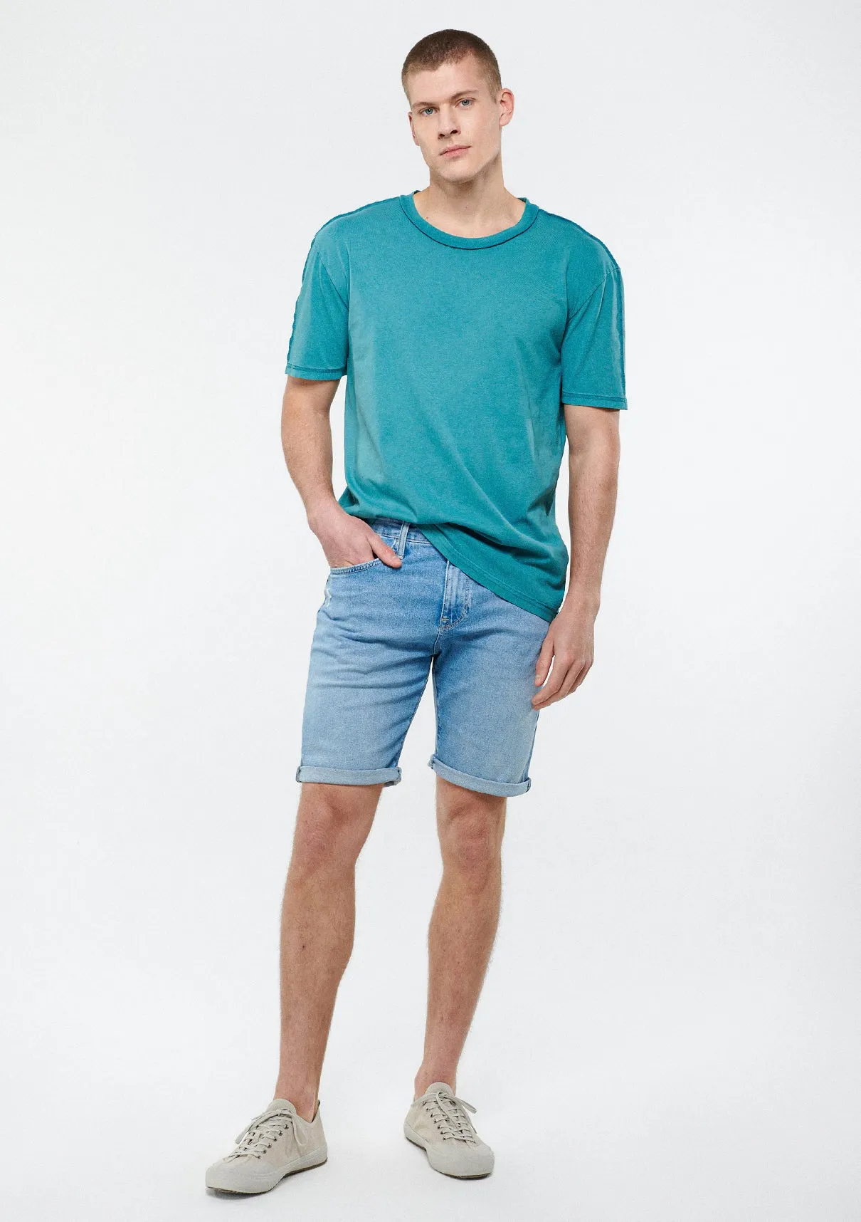 Brian Light Vintage Street Comfort Jean Shorts