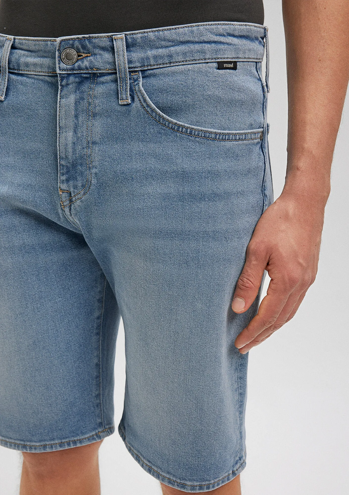 Brian Light Vintage Street Comfort Jean Shorts