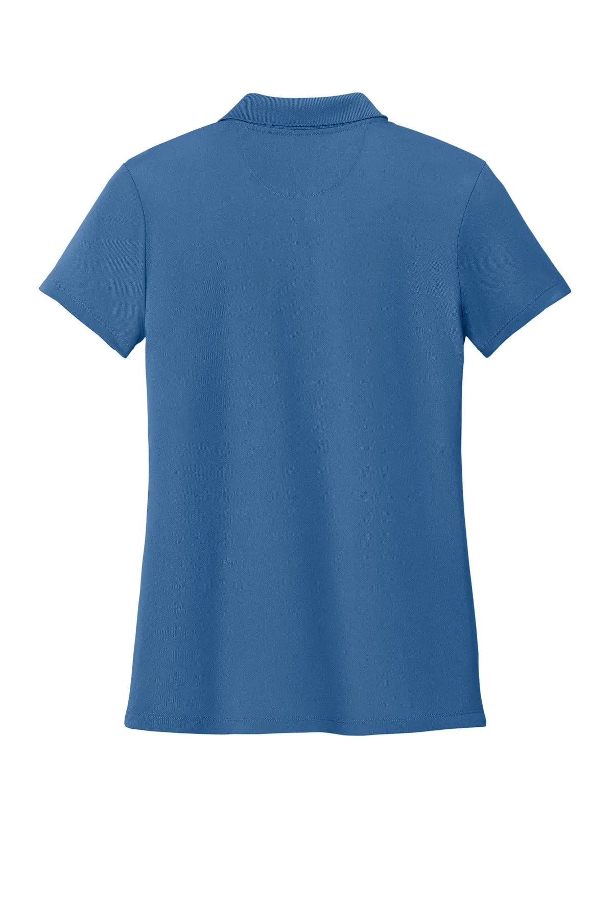 Brooks Brothers Women's Mesh Pique Performance Polo BB18221 Charter Blue