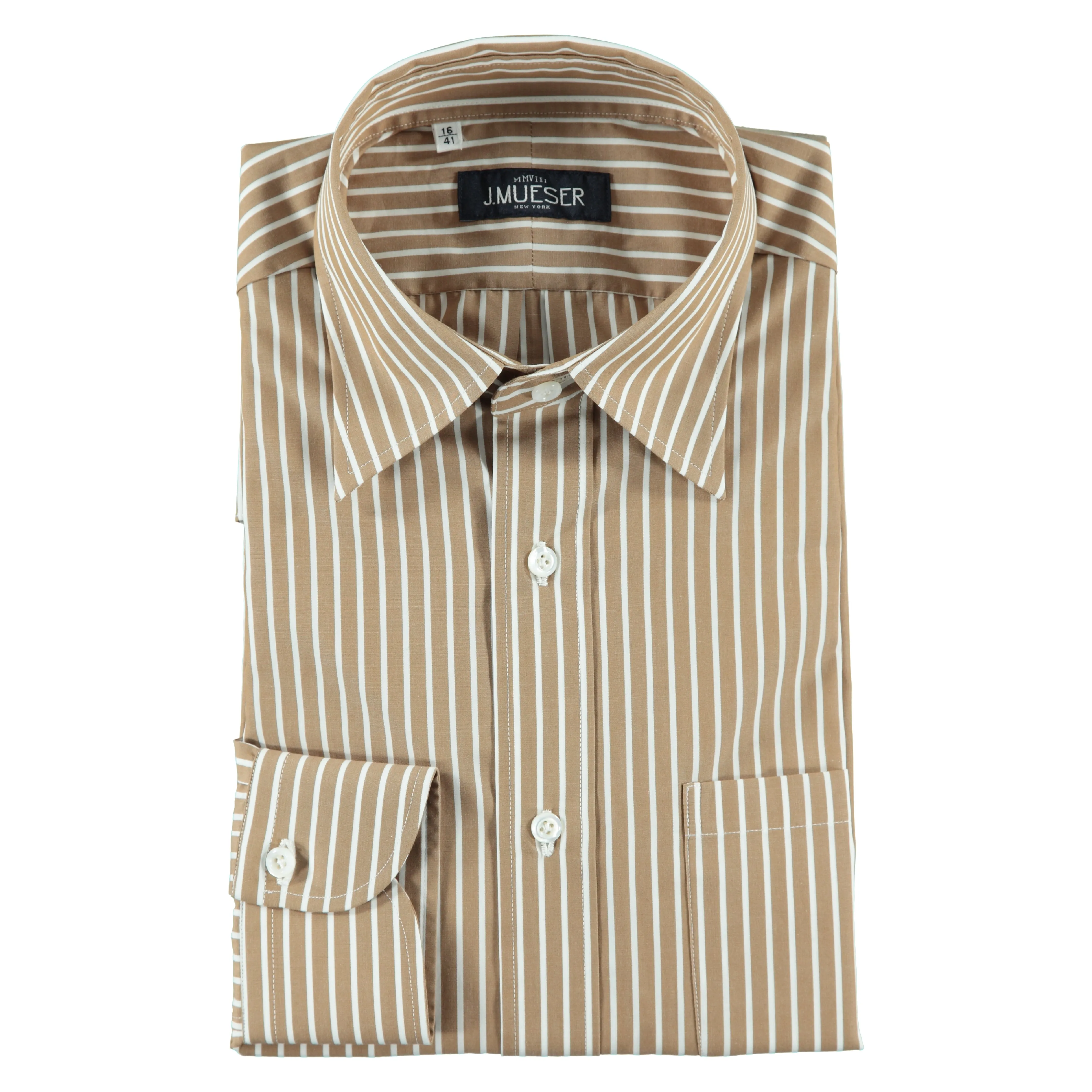 Brown Stripe Carter Shirt