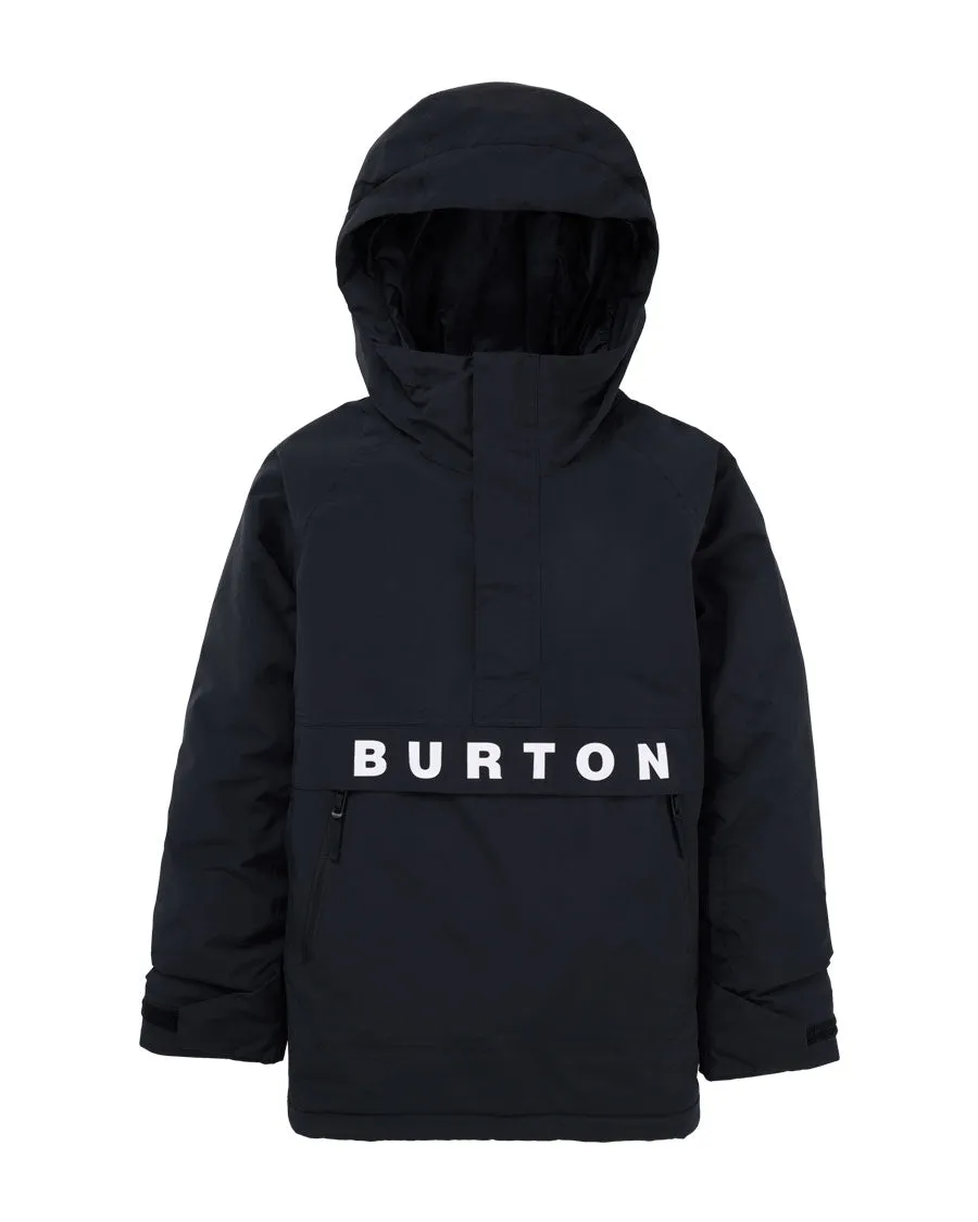 Burton Kids' Frostner 2L Anorak True Black 2026