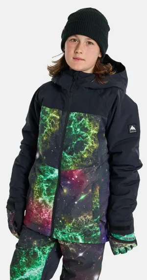 Burton Lodgepole Jacket Boys Black / Painted Planets