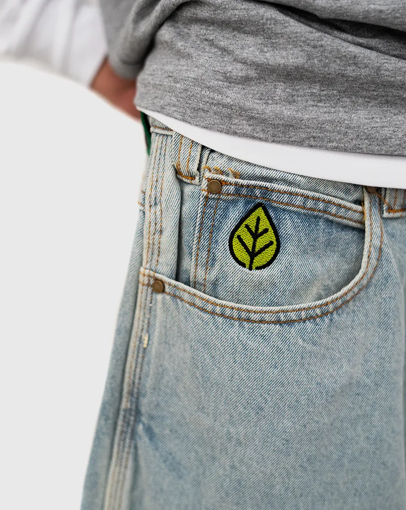 Butter Goods Weathergear Denim Shorts - Faded Light Wash