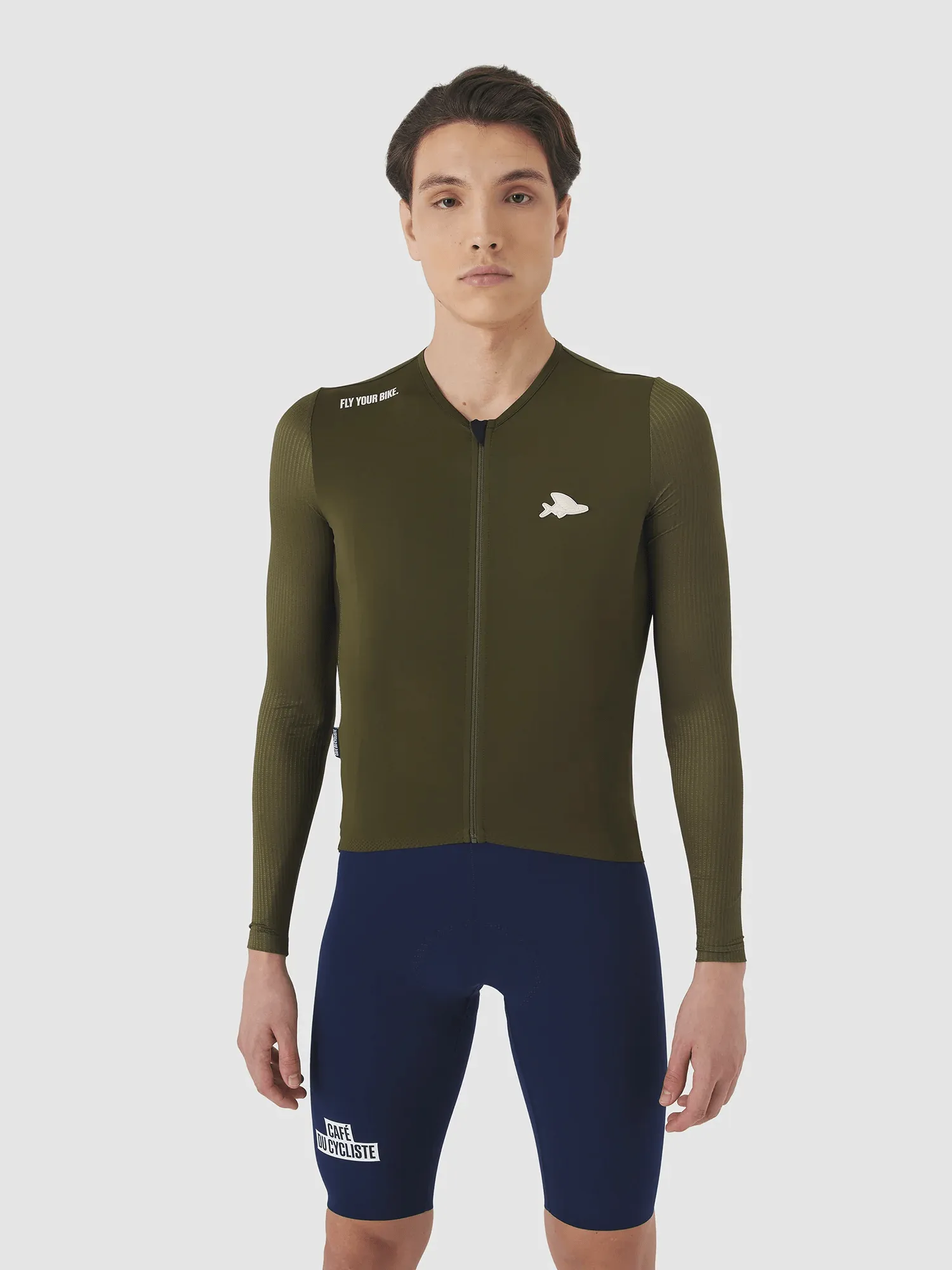 Café du Cycliste Men's Roxane Jersey Long Sleeve