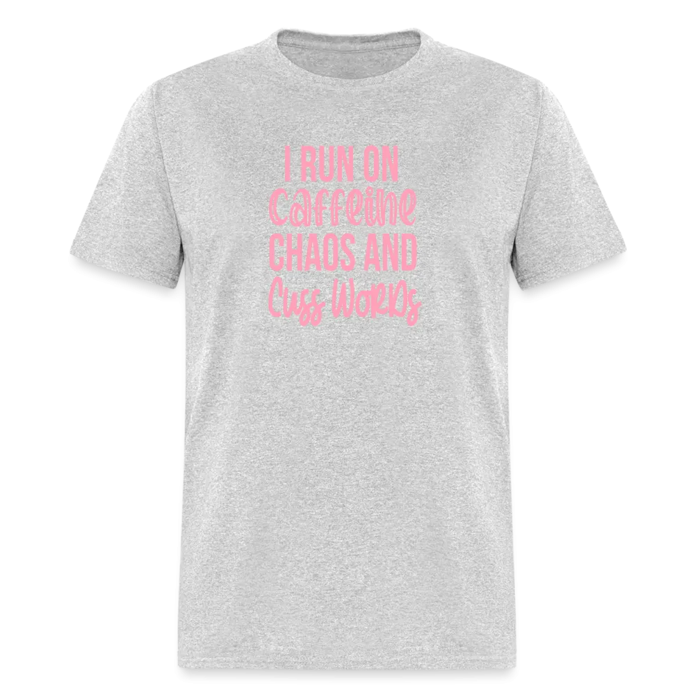 Caffeine, Chaos & Cuss Words: Bold & Cheeky Daily Grind Tee