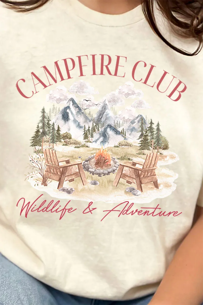 Campfire Club Combed Cotton T-Shirt
