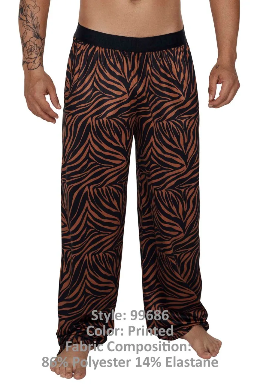 CandyMan 99686 Lounge Pajama Pants Black