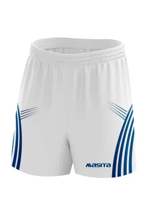 Casey Gaelic Shorts White/Navy Adult