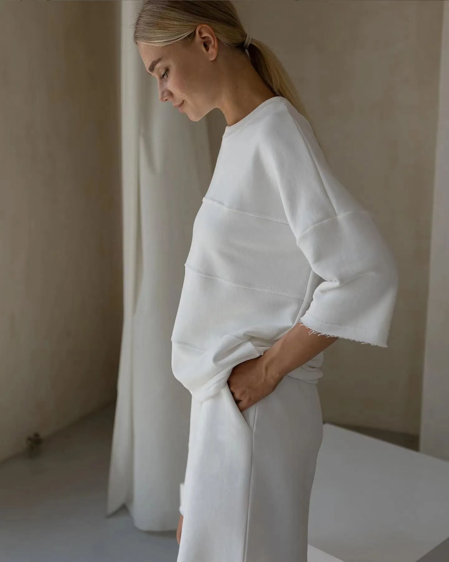 Casual Soft Cotton Short Sleeves T Shirts and Shorts