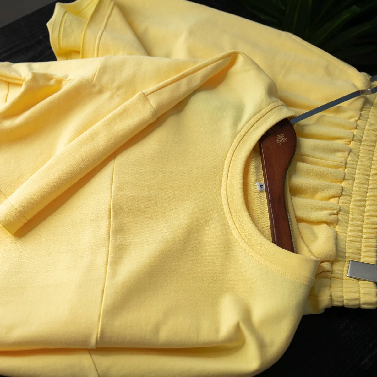 Casual Soft Cotton Short Sleeves T Shirts and Shorts