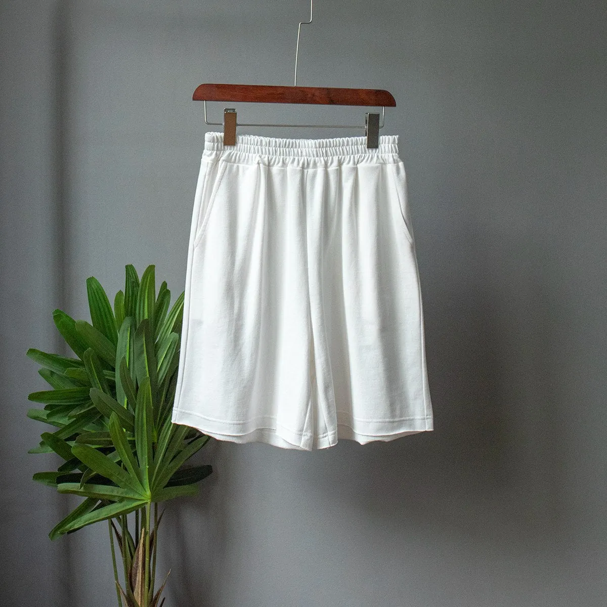 Casual Soft Cotton Short Sleeves T Shirts and Shorts