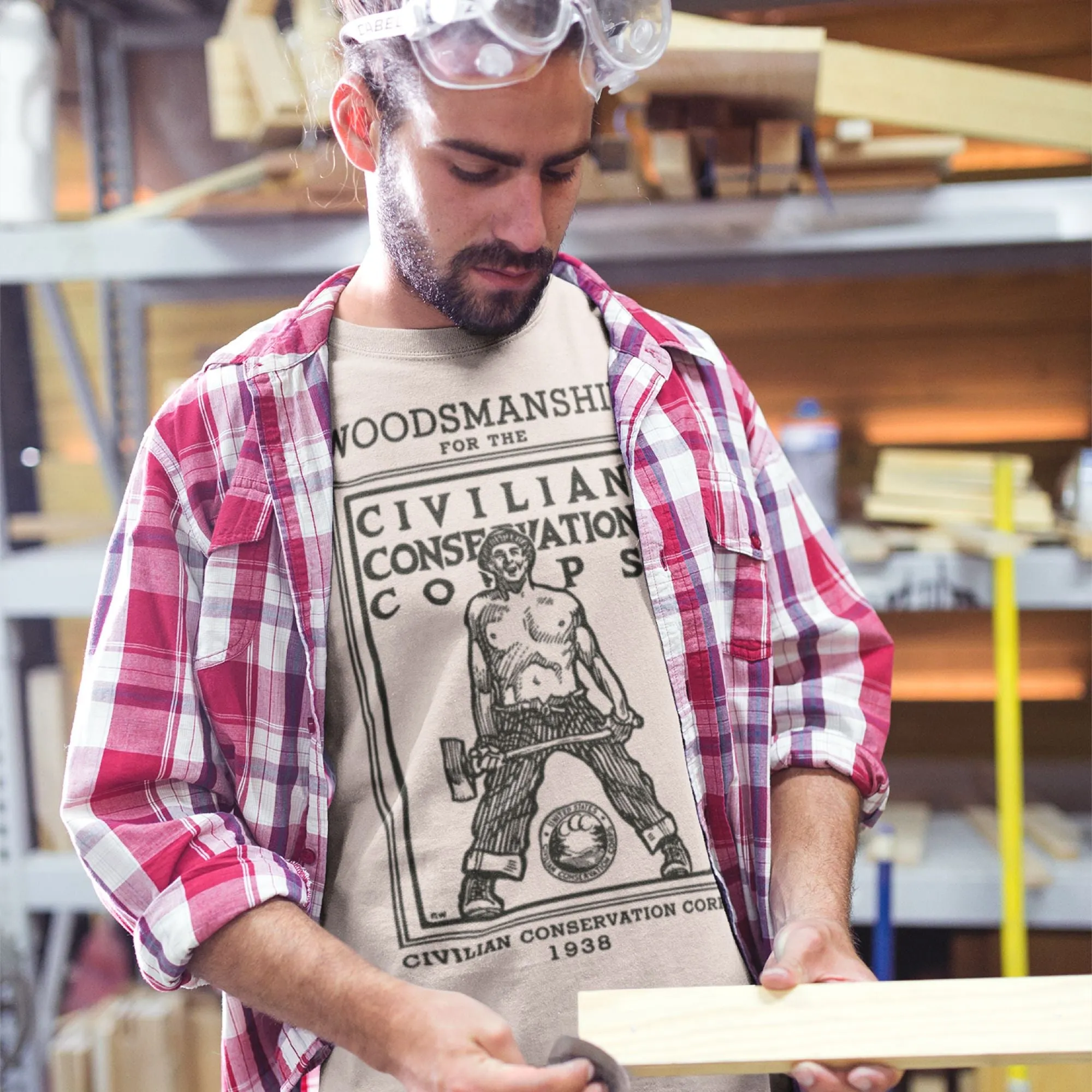 CCC (Civilian Conservation Corps) Woodsmanship Men's Tee