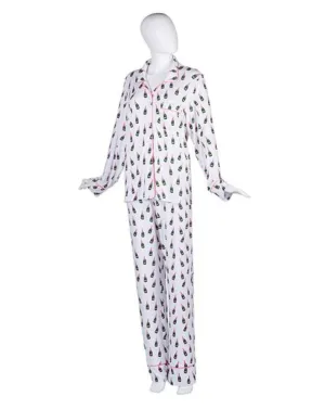 Champagne Pant and Shirt Pajama Set