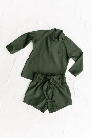 Cinnamon Rash Shirt - Forest