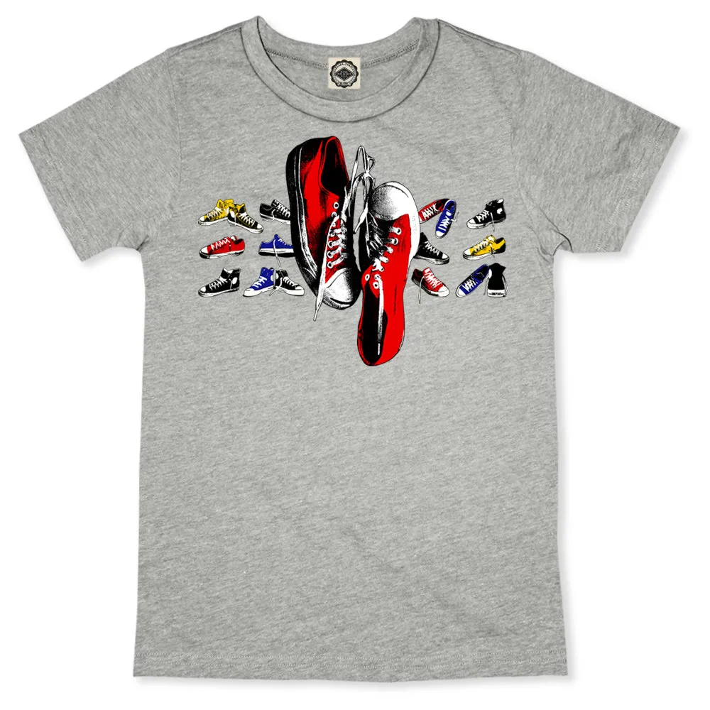 Classic HP Hanging Sneakers Kid's Tee