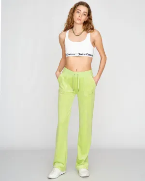Classic Velour Del Ray Pant Sharp Green