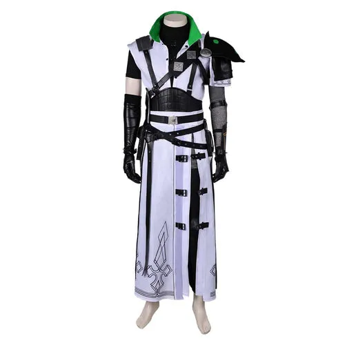 Cloud Strife White Cosplay Costume