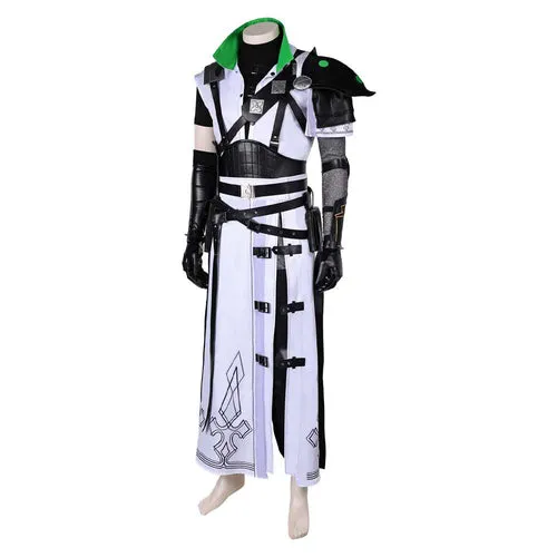 Cloud Strife White Cosplay Costume