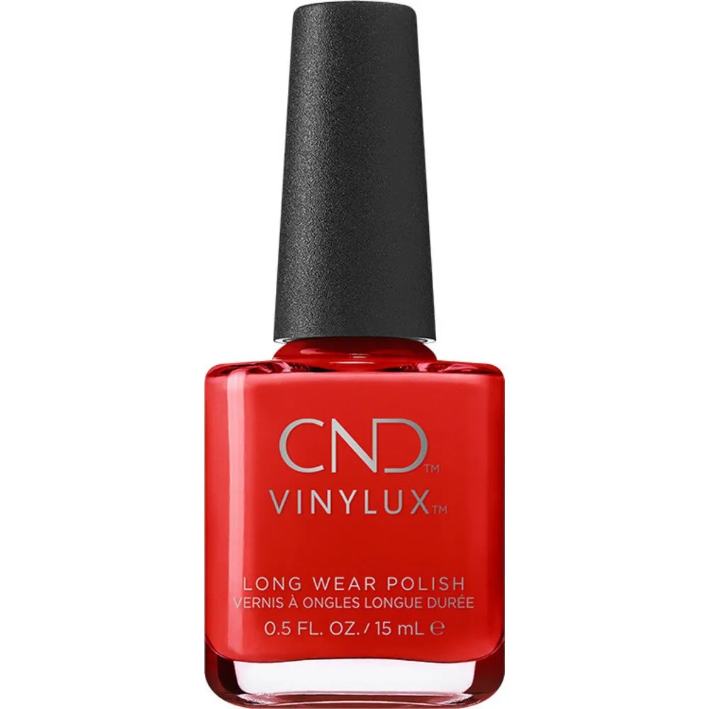 CND Vinylux - Rise & Shine Collection - Poppy Fields 398 / 0.5 oz. - 7 Day Air Dry Nail Polish