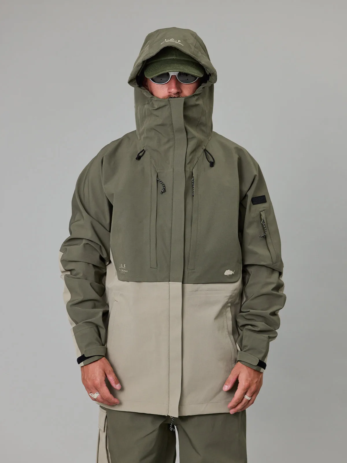 COASTAL JACKET - OLIVE OAK