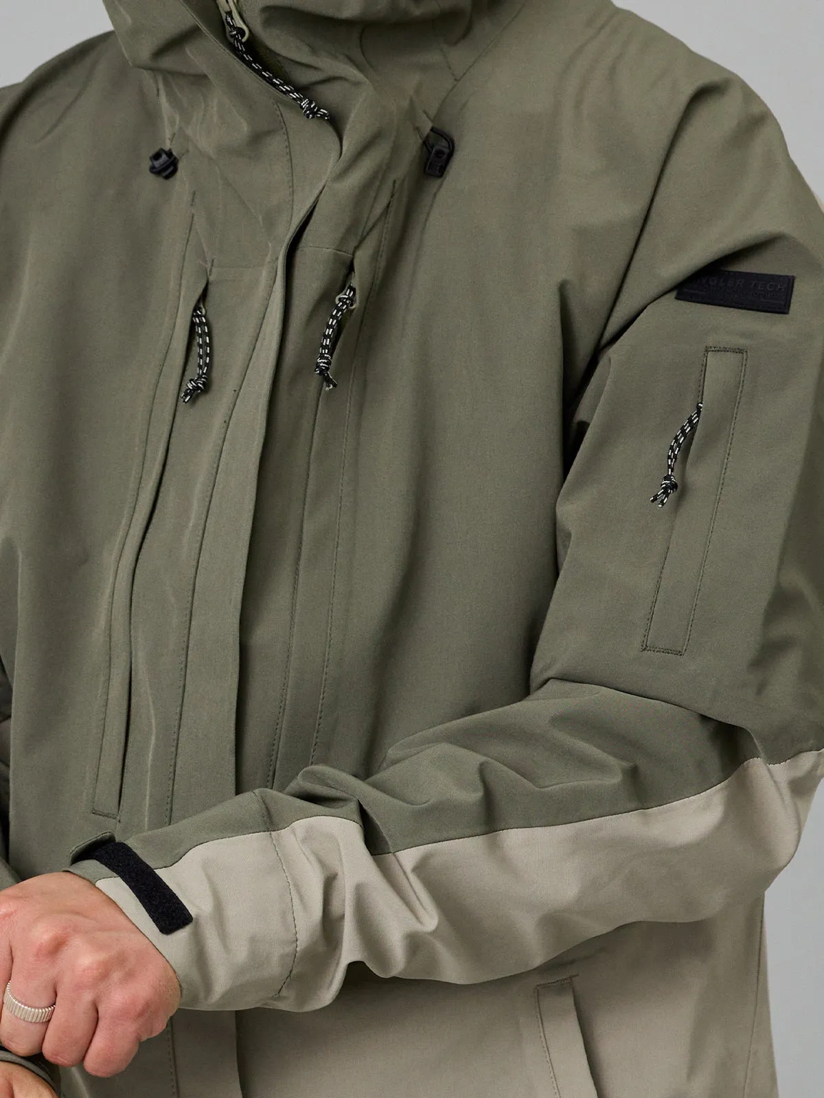 COASTAL JACKET - OLIVE OAK