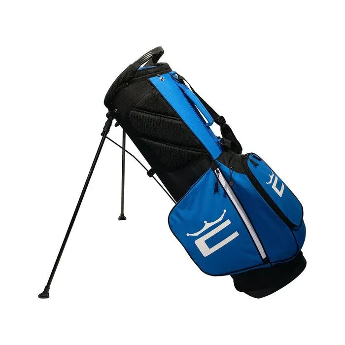 COBRA Signature Stand Bag - Black/Electric Blue