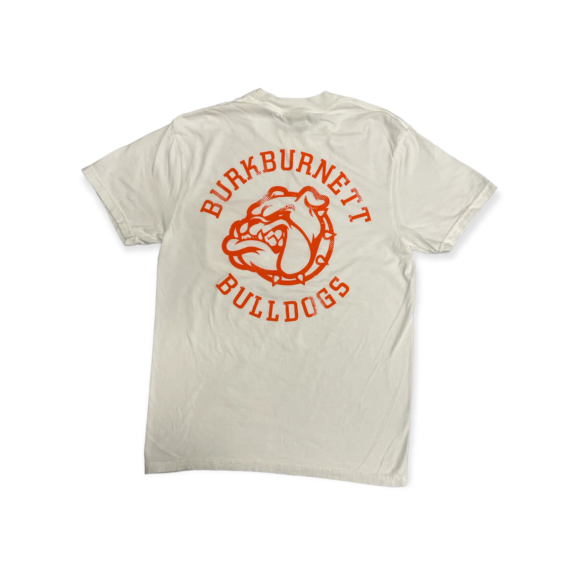 Comfort Color Retro Pocket Print Bulldog Tee