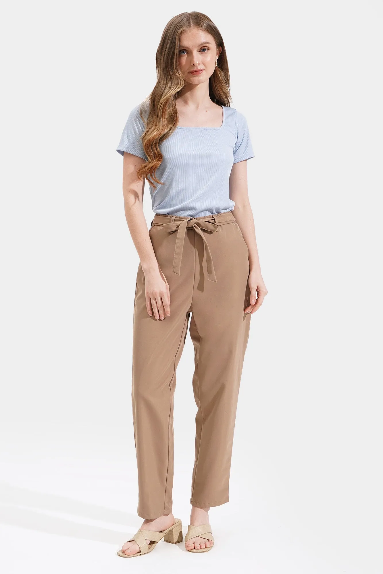 Comfy Series Tie Waist Cozy Pants