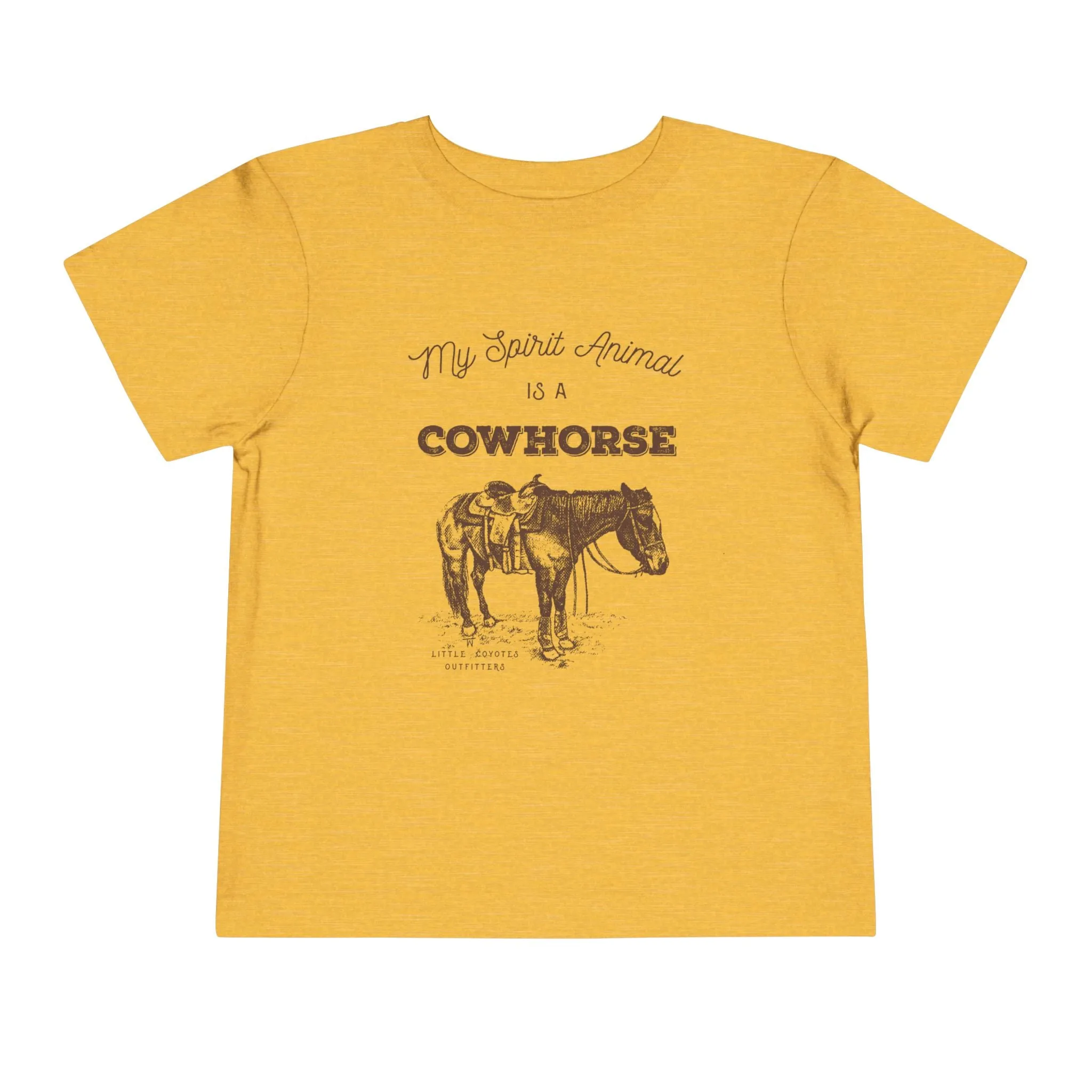 Cowhorse Toddler Graphic Tee [three colors]
