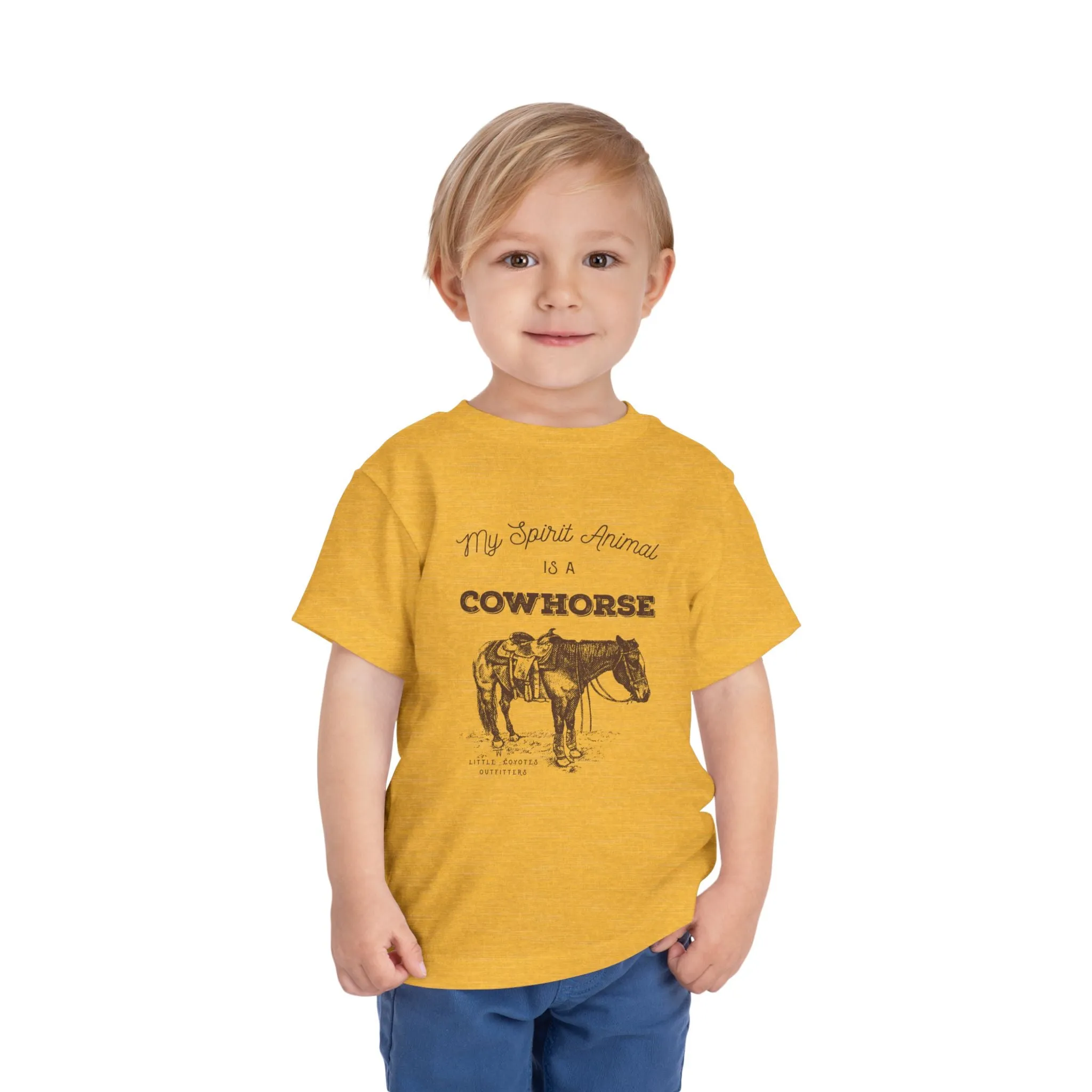 Cowhorse Toddler Graphic Tee [three colors]