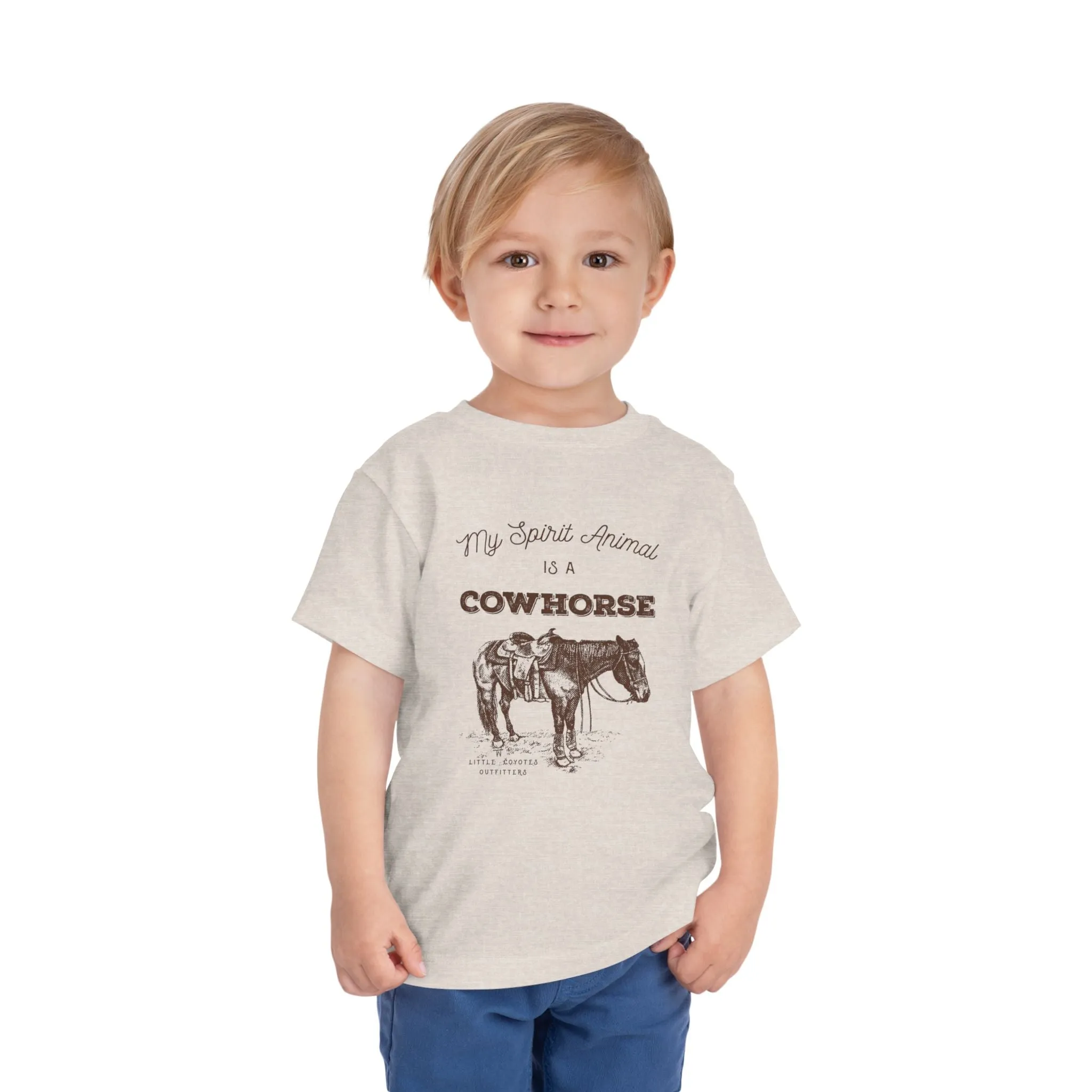 Cowhorse Toddler Graphic Tee [three colors]