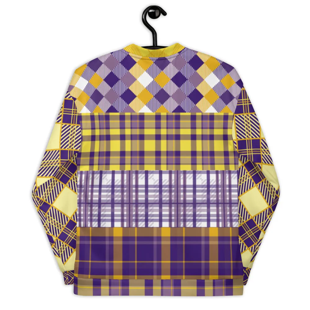Criss Cross Bomber Jacket