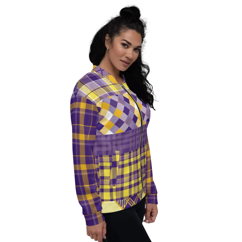 Criss Cross Bomber Jacket
