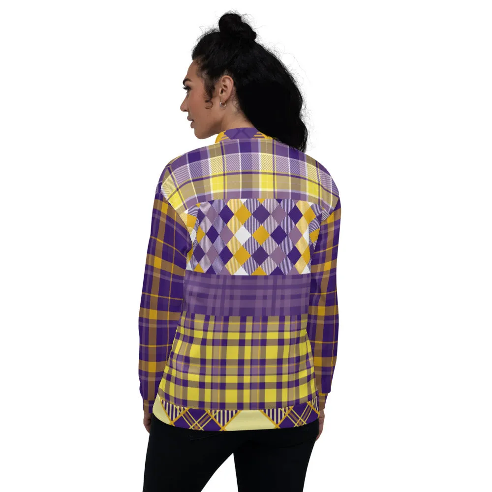 Criss Cross Bomber Jacket