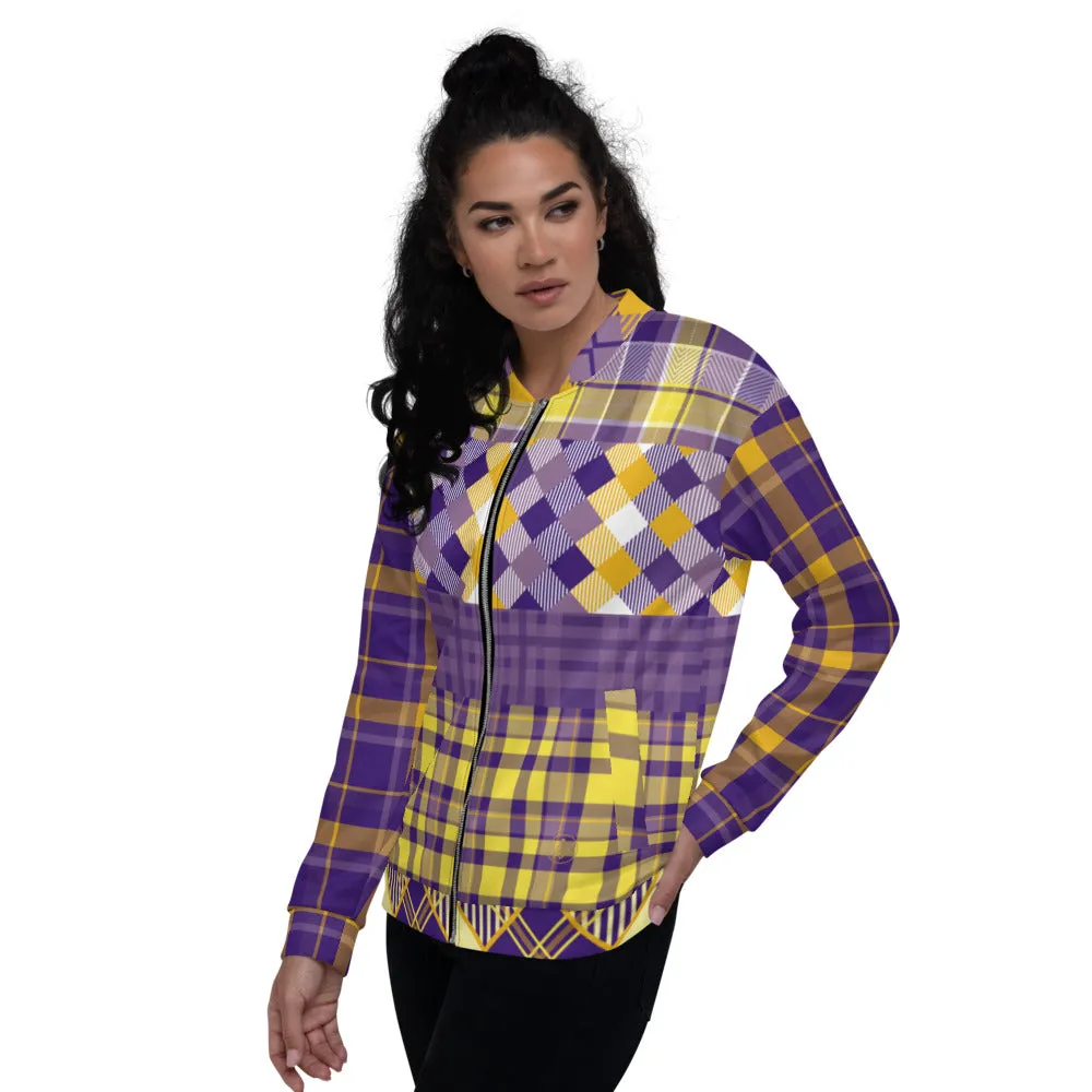 Criss Cross Bomber Jacket