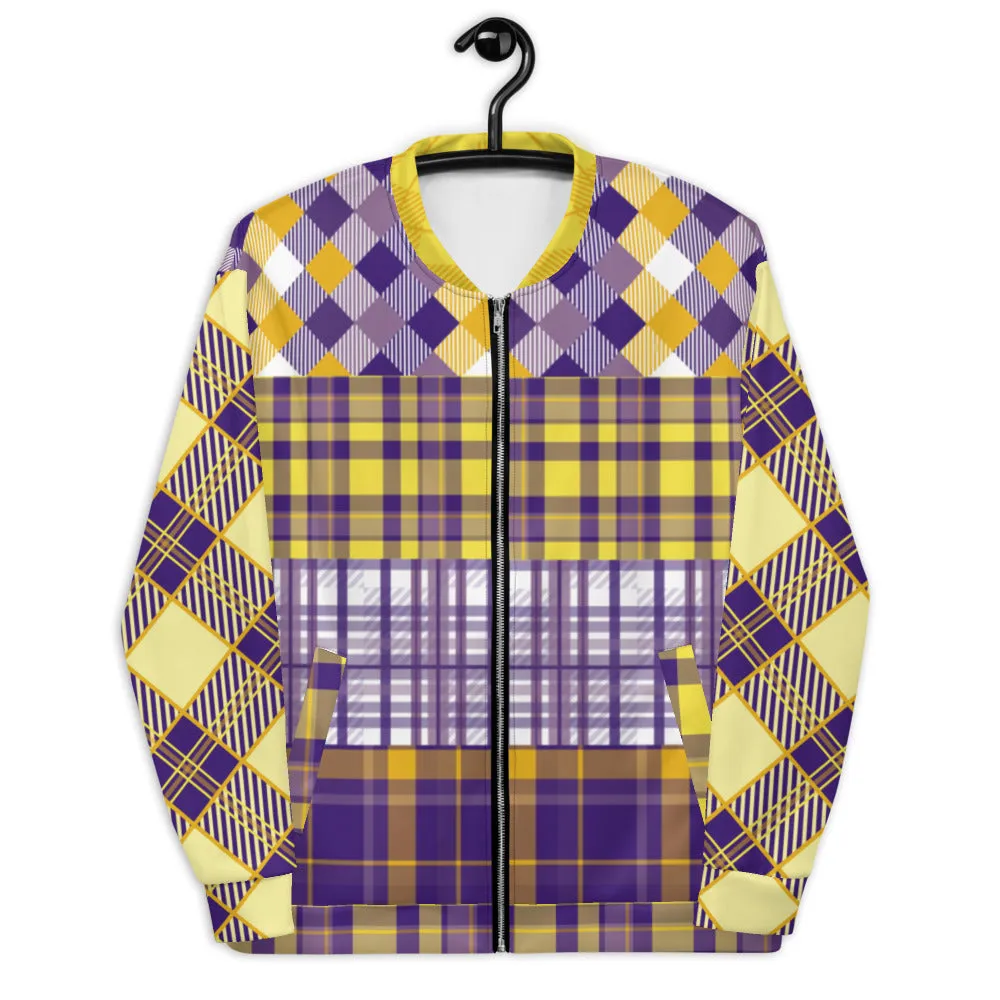 Criss Cross Bomber Jacket