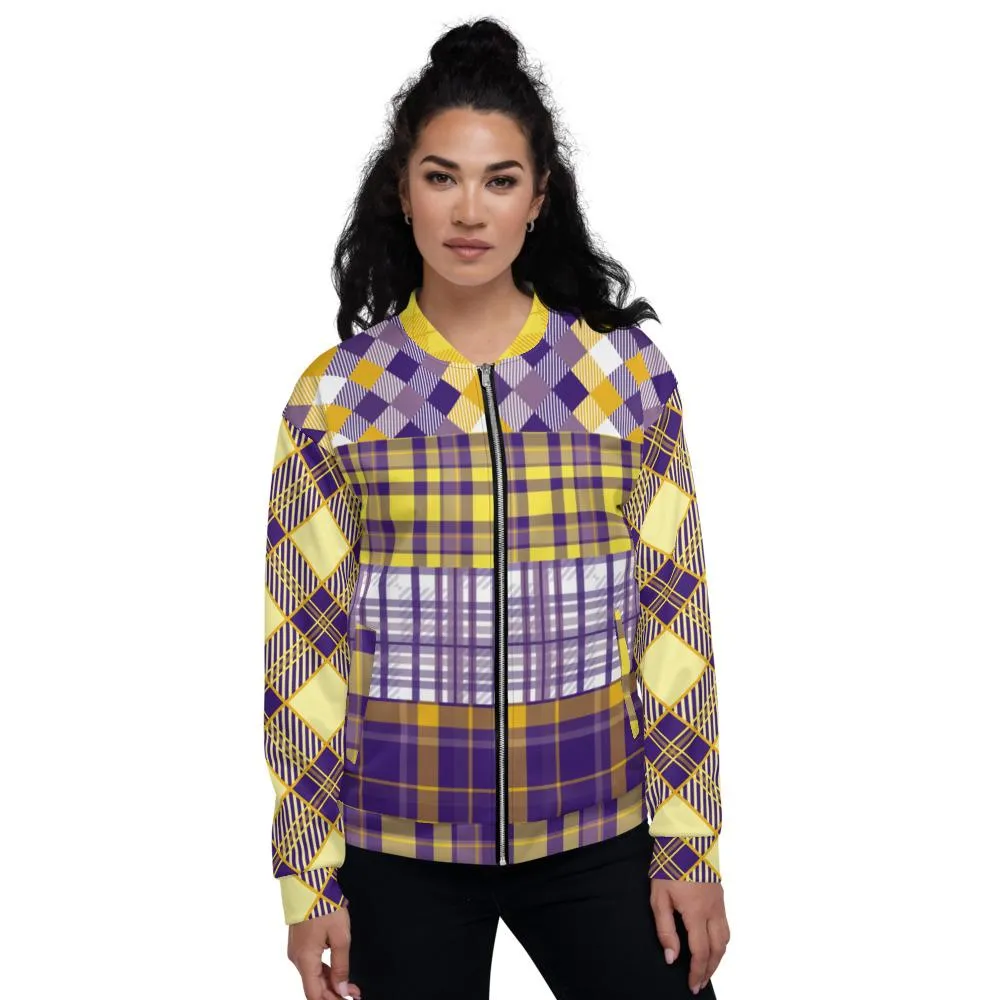 Criss Cross Bomber Jacket