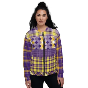 Criss Cross Bomber Jacket