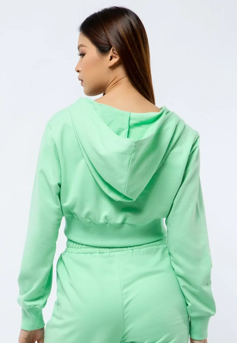 Crop Hoodie Jacket