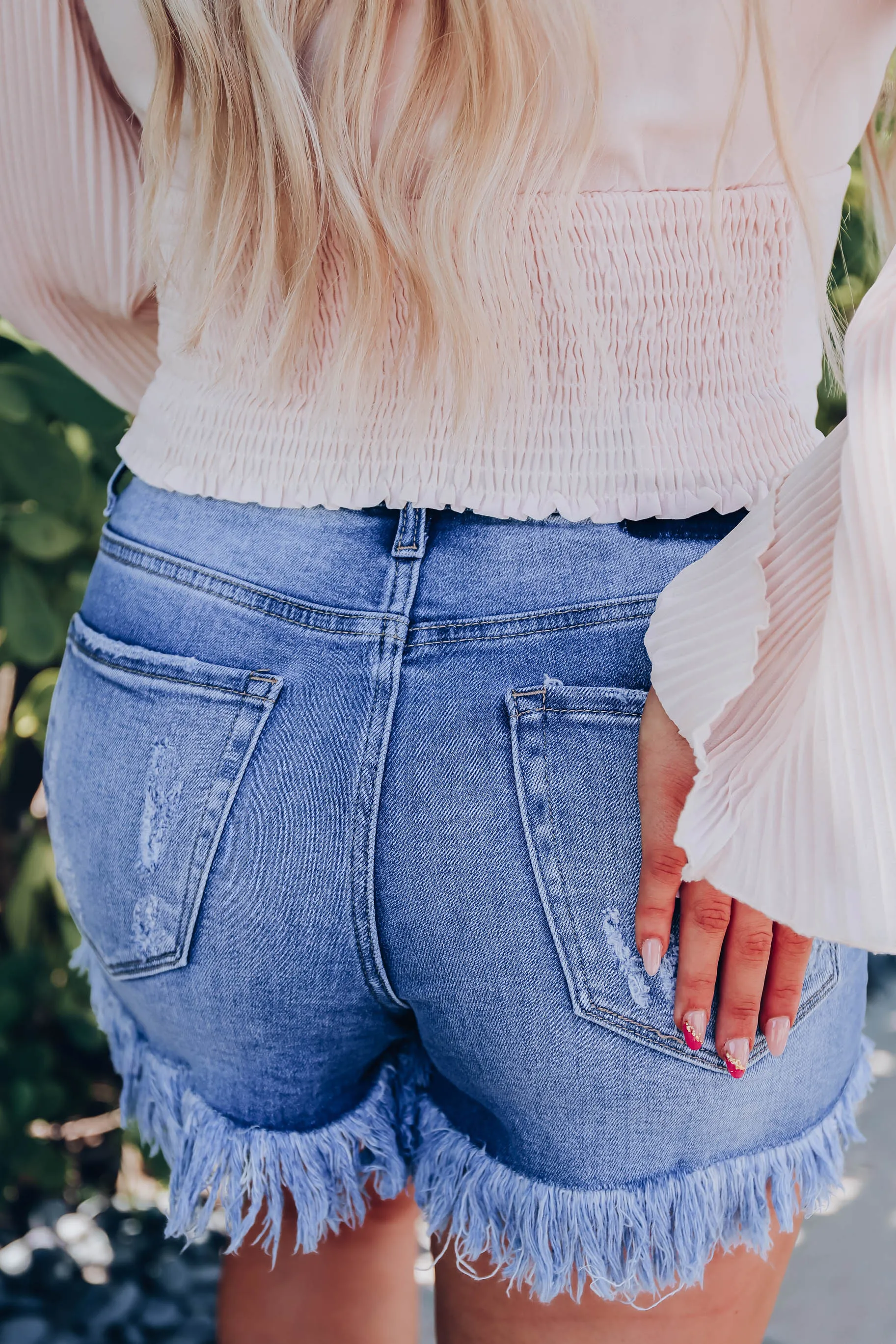 Current Obsession Denim Shorts