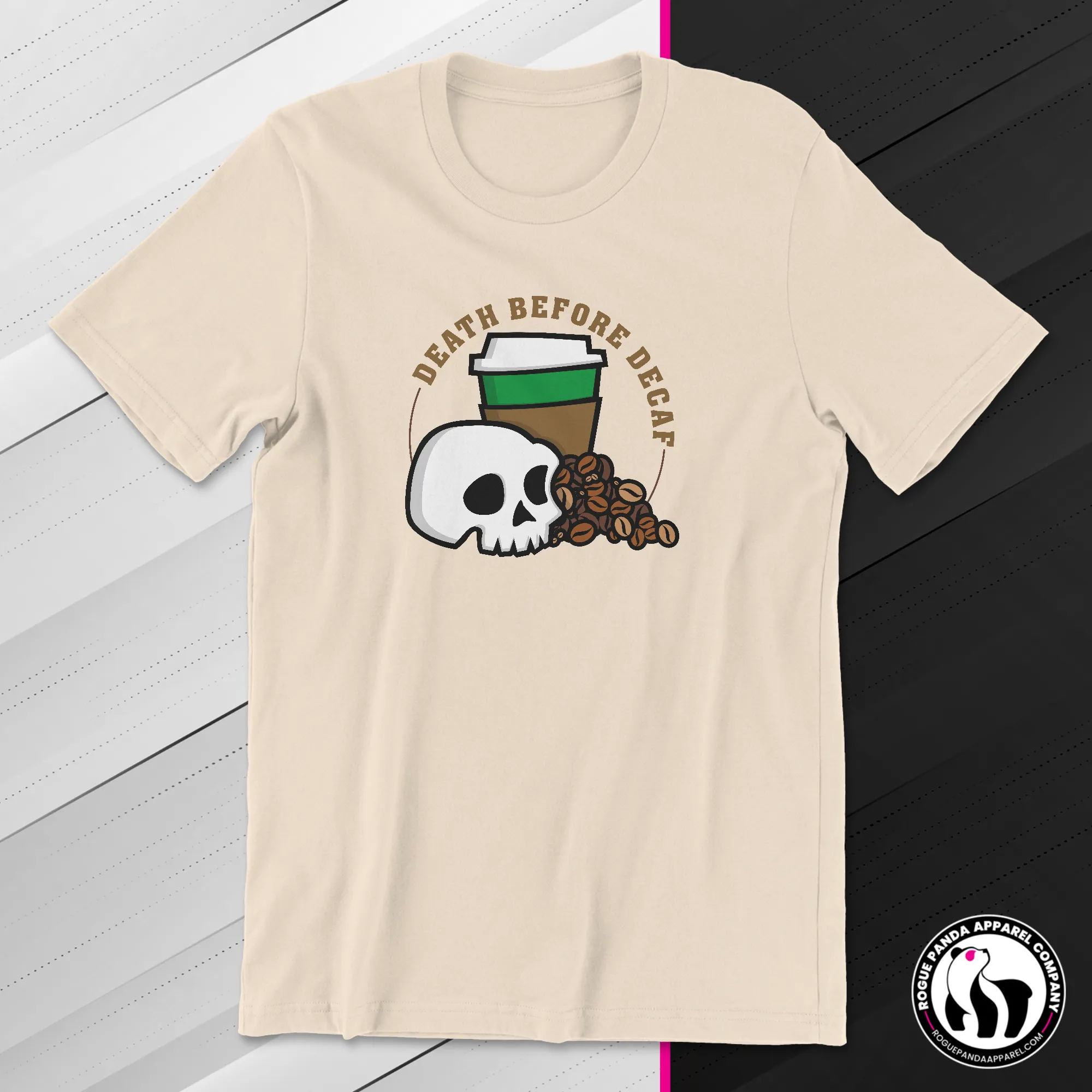 Death Before Decaf Unisex Tee