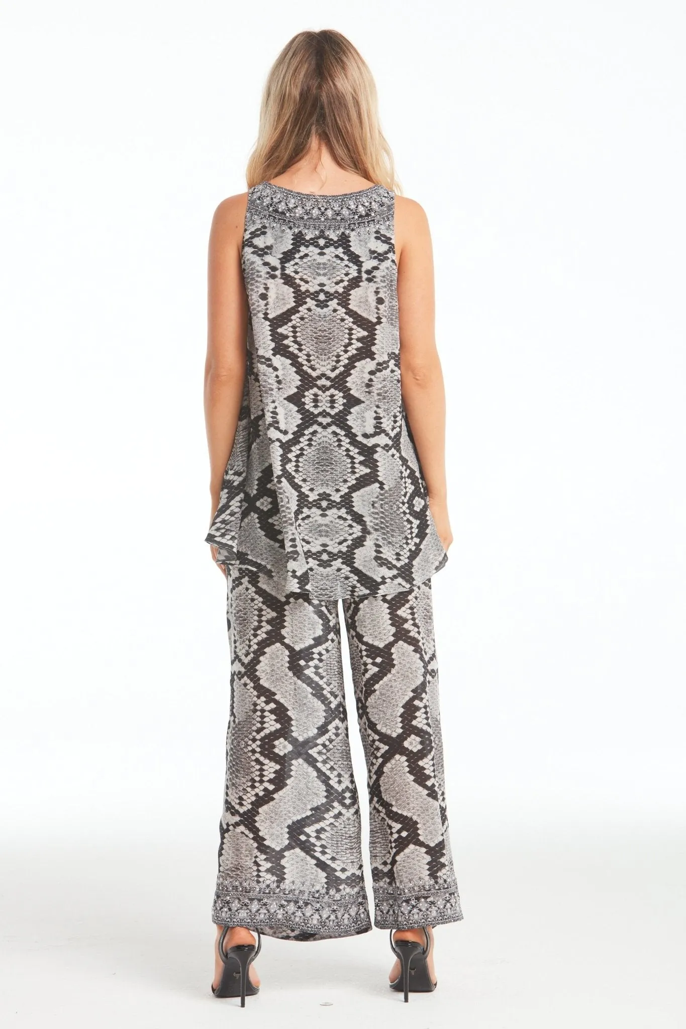 Desert Snake Palazzo Pants